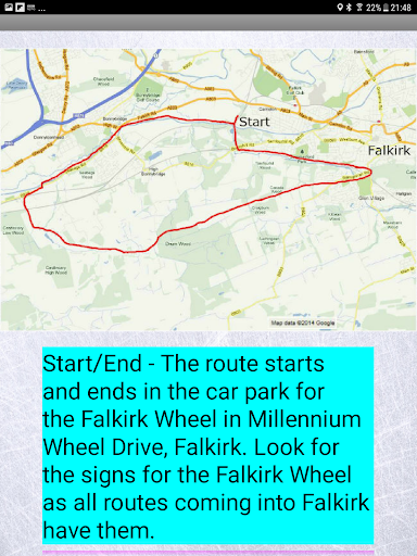 Satnav Cycle Routes – Falkirk