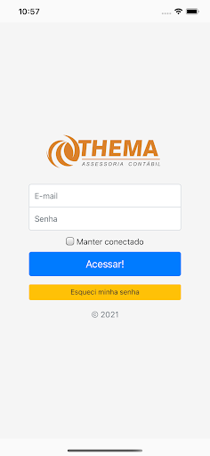 Android application Thema Assessoria screenshort