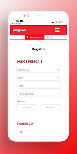 Sócio Gipão Screen 3