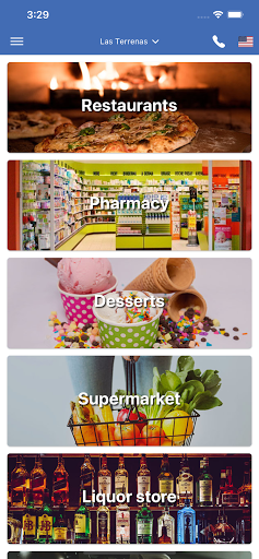 Android application Komida ! screenshort