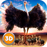 Ostrich Bird Simulator 3D icon