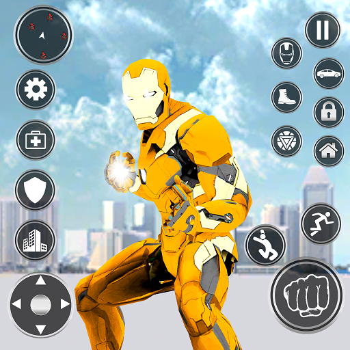 Iron Rope Hero: Superhero Game