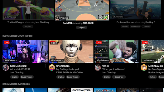 Twitch APK v13.8.0 Mod Latest Version Free (Latest) Gallery 9