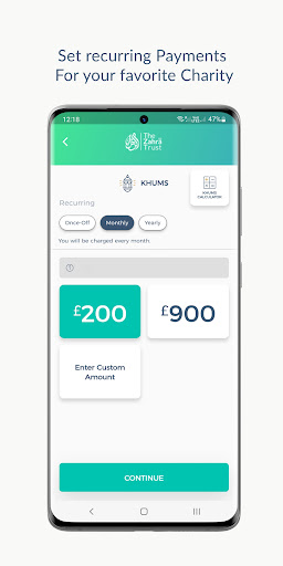 The Zahra Trust Screen 3
