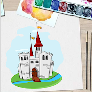 Castle Coloring Book