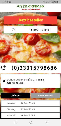 Pizza Express Oranienburg Screen 2
