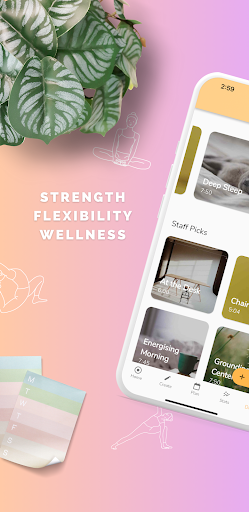 Android application My Yoga Timer: Stretching app screenshort