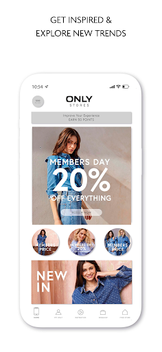 ONLY STORES Screen 2
