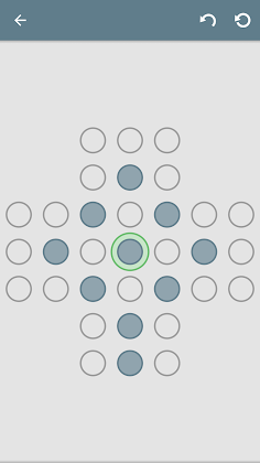 Peg Solitaire - Puzzle Game - Screenshot 4