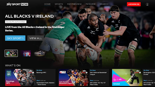 Android application Sky Sport Now - Android TV screenshort