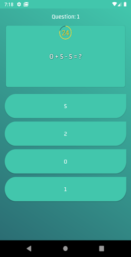 E2G Math Quiz Screen 3