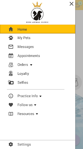 King Animal Clinic Screen 2