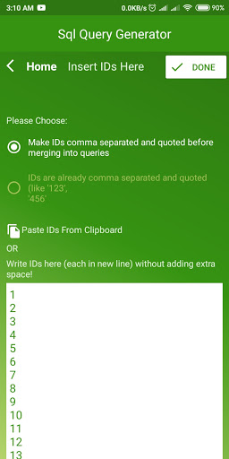 SQL Master Screen 2