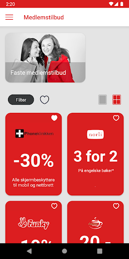 M44 Kundeklubb Screen 2