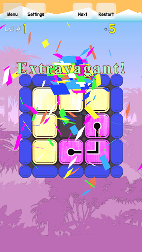 Android application Sliding Lines Puzzle - Connect screenshort