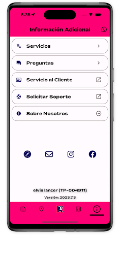 TuPaq Courier Screen 3
