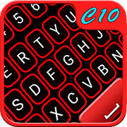 Red Neon Keyboard