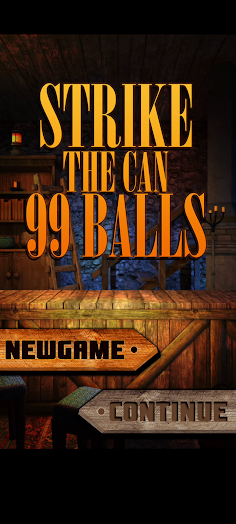Strike The can 99 Balls 3D - Screenshot 1