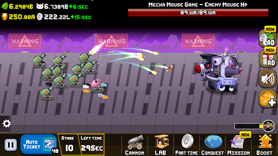 Idle Cat Cannon 2.4.10 APK screenshots 20