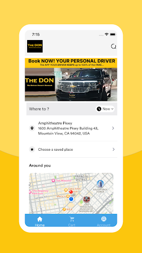 The DON reservations Screen 2