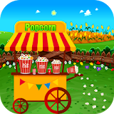 Popcorn Maker Shop Game - Free icon