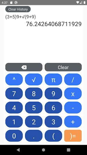 Multi Line Calculator Screen 3