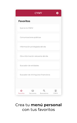 CNMV Screen 3