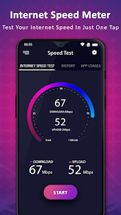 Internet Speed Meter : Interne