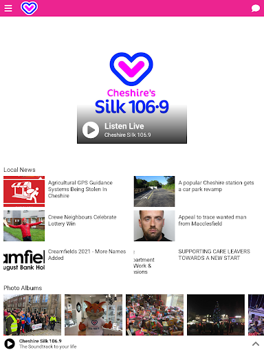 Cheshires Silk Radio Screen 2