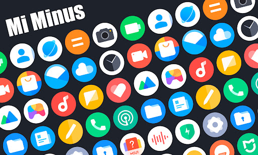 Android application MiPlus - Icon Pack (Round) screenshort
