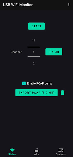 Android application USB WiFi Monitor screenshort