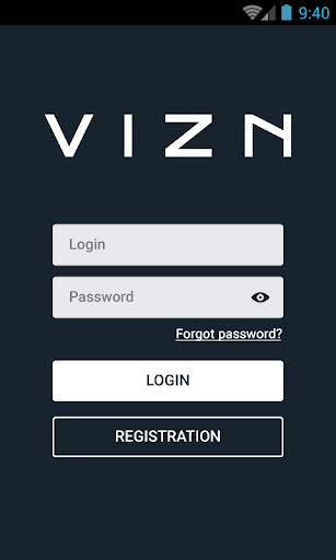 Android application VIZN GPS screenshort