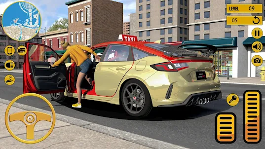Dubai Taxi Games 2023-Car Game