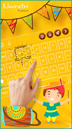 Navratri Keyboard Screen 3