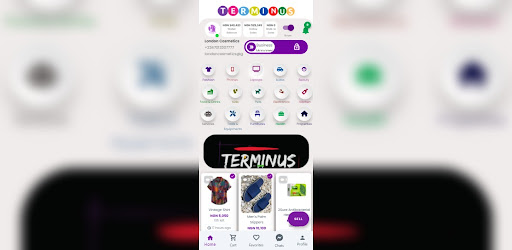 Terminus App Screen 3
