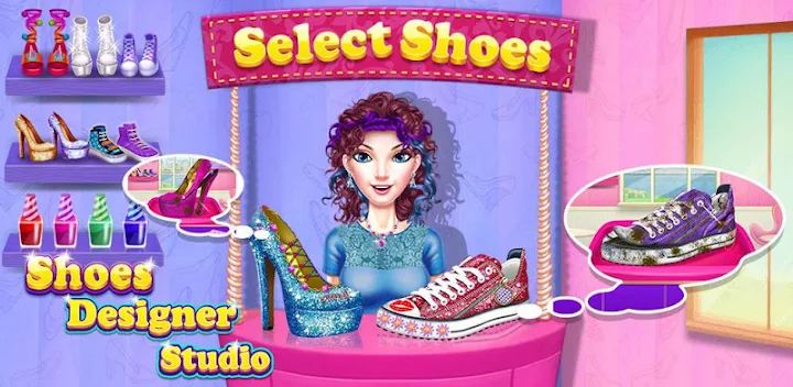 Shoe Designer Games for Girls