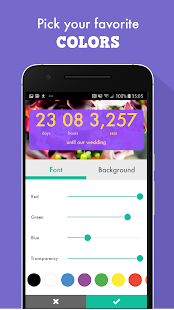 Wedding Countdown Widget Screenshot