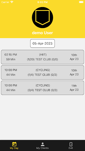 Android application Warehouse Coach screenshort