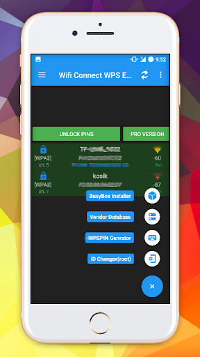 WPS Connect - Testing Tool Screen 2