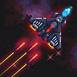 Dodge missiles - pixel space icon