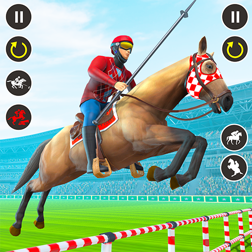 Tent Pegging Horse Racing Game  Icon