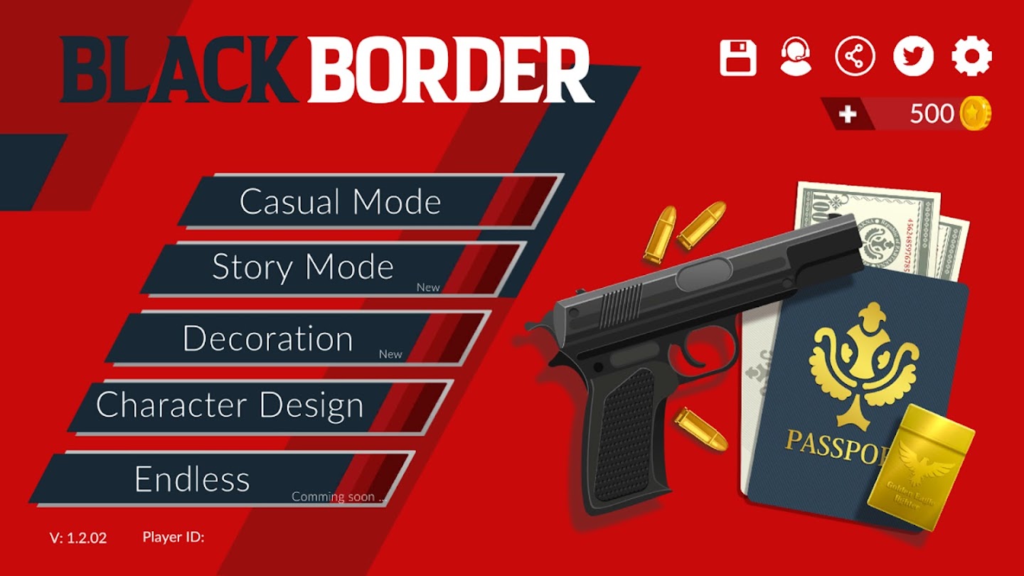 Black Border Patrol Simulator  (mod)