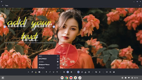 Oojao Image Editor Captura de pantalla
