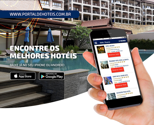 Android application Portal de Hotéis e Convenções screenshort