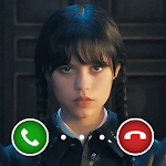 Cover Image of Download Wednesday Addams Fake Call  APK