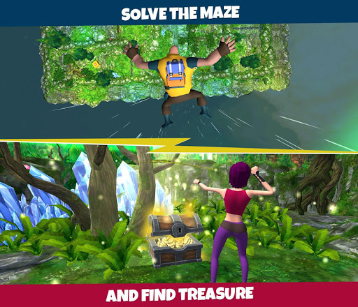 Android application Treasure Hunt Maze screenshort