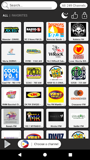 Android application Philippines Radio Stations-FM screenshort
