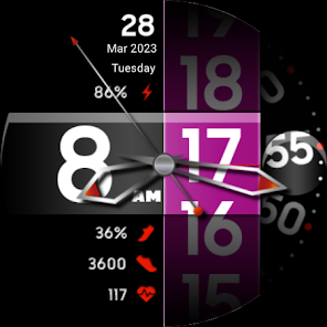 Captura de Pantalla 22 MJ222 Hybrid Watch Face android