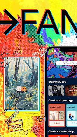 Game screenshot Tumblr—Fandom, Art, Chaos mod apk