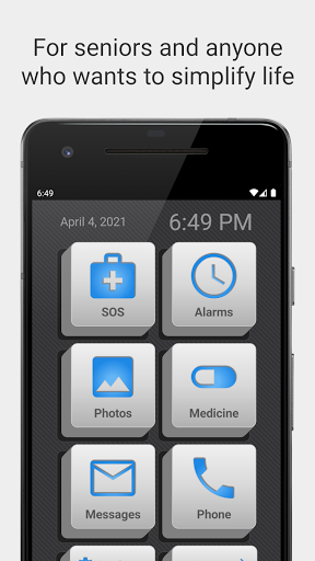 Android application Uncomplicated Launcher screenshort